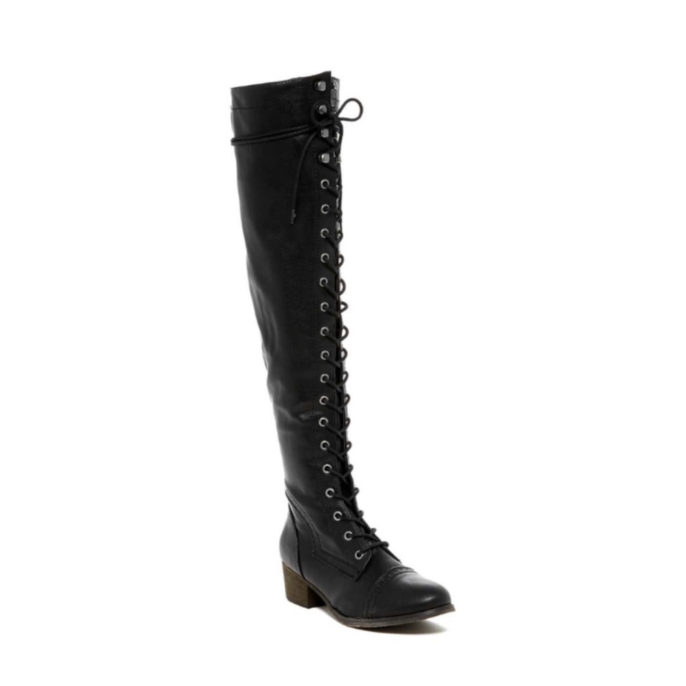 Breckelle's Knee High Riding Boots. BLACK! Size 10
